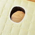 thumbnail image 3 of veasfak Massage Table Sheet Set - Soft Bed Cover - Includes Flat and Fitted Sheets with Beige, 3 of 9