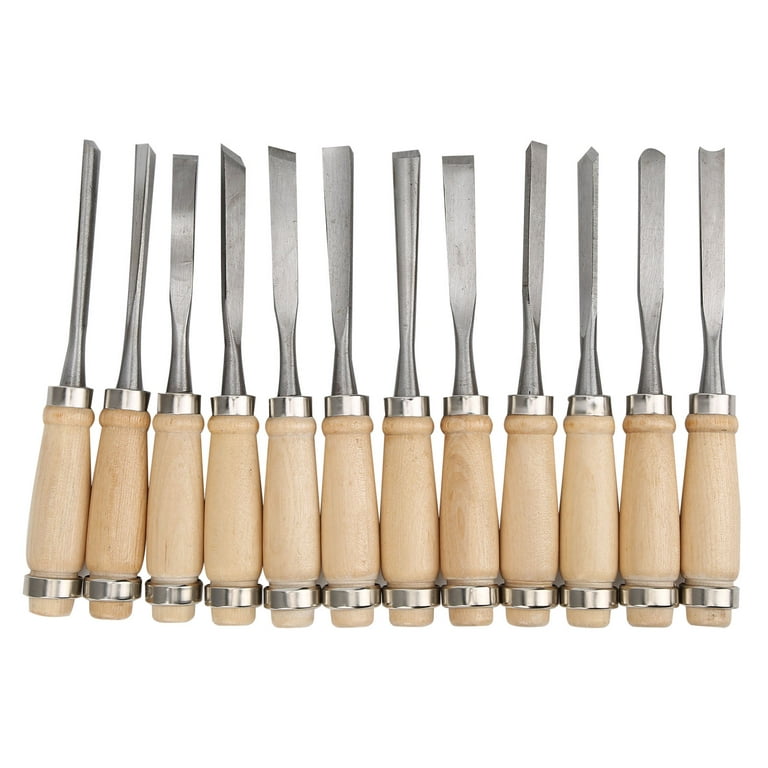  Dicunoy 12 PCS Wood Carving Tools, Gouges Woodworking Chisels,  Full Size Wood Carving Knifes for Beginner, Hobbyists, Professionals,  Artistic, Gifts for Him, Father's Day : Arts, Crafts & Sewing