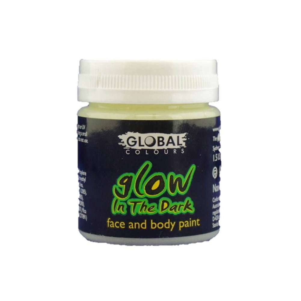 Global Body Art Liquid Face Paint Glow In The Dark (45 ml/1.5 oz