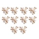 thumbnail image 1 of Guardurnaity 10 piezas de conector de flores de cristal de perla, cierre de colgante para hacer joyas, accesorio artesanal para pinza para el pelo Ropa, zapatos y accesorios Miscelánea Oro Guardurnaity AP015998-02, 1 of 6