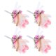 thumbnail image 4 of 4 unids artificial en forma de rosa de novio boutonniere bridal bonito rosa broche, 4 of 5