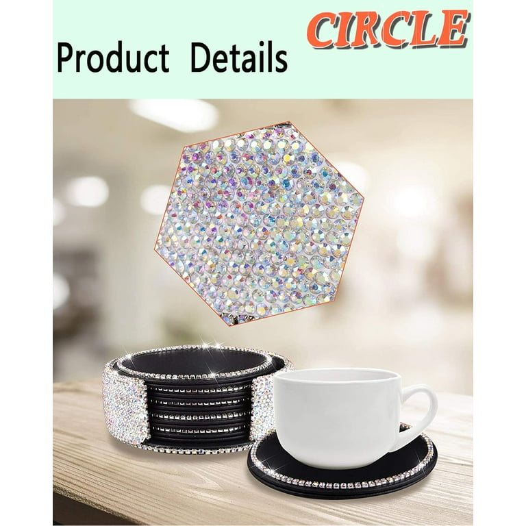 Bling sale drink coasters