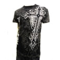 thumbnail image 2 of Konflic T-Shirt Mode Homme Col Rond en Coton - Noir Petit, 2 of 2