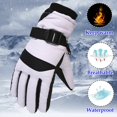 thumbnail image 6 of RATTOYY Fashion Gloves Oudoor Winter Kids Snow Skating Snowboarding Windproof Warm For 11 To 16 Years Old Young Boys Girls Popular Mittens Elegant Gloves, 6 of 7