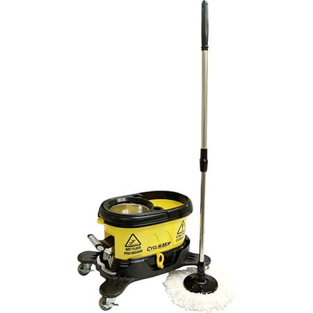 CycloMop® Commercial Spinning Spin Wet & Dry Mop - Heavy Duty Design for Years of