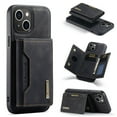 thumbnail image 1 of For Iphone 15 Plus Dg.Ming M2 Series 3-Fold Card Bag Wallet Leather Phone, iPhone 12 Pro Max, 1 of 7