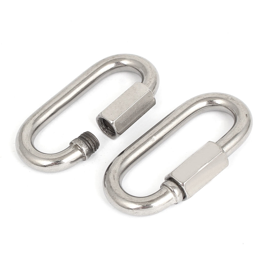 Unique Bargains M8 8mm Thickness Stainless Steel Quick Link Chain Rope