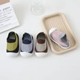 thumbnail image 3 of Unsex Baby First Walking Shoes boy Girl Infant No-Sliper Lightweight Sneakers,6 12 18 24 36 Months Toddler Protect Toes Sock Shoes, 3 of 6
