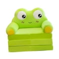 thumbnail image 3 of Sofá para niños plegable, mini sillón lavable, silla para niños pequeños de 2 en 1, sofá para niños pequeños para la sala de estar en casa Estilo B, 3 of 8