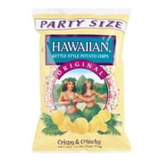 Hawaiian Original Kettle Style Potato Chips Party Size 13 oz. Pack of 4