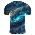 thumbnail image 4 of 3D Graphic Colorful T-Shirts Short Sleeve Crew Neck Print Tee for Men Women and Youngs Casual Tee Shirts Top Loose Top Pattern Print Tops, 4 of 6