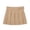 01-Khaki, variant on Diufon Girls Uniform Skirts Kids High Waist A-line School Skirts Cotton Pleated Bowknot Mini Skorts for Dance