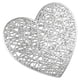 thumbnail image 1 of Pisexur Batería de cocina Juego de manteles individuales de PVC con forma de corazón para San Valentín, resistentes al calor y con lámina dorada, antideslizantes, par para la cocina del hogar, 1 of 6