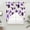 Purple, variant on Purple Polka Dots Swag Valances for Windows 2 Pack, Kitchen Window Curtains 36 Inch Length, Modern Abstract Art Privacy Swag Curtains for Living Room/Bathroom with Rod Pocket 36"x36"