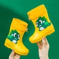 thumbnail image 5 of Otqutp Children's Drawstring Rain Boots Boys Baby Drawstring Rain Boots Girls Students Children's Sea Hunting Toddler Outdoor Water Shoes, 5 of 5