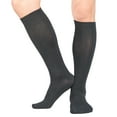 thumbnail image 6 of Y2Y2 Knee-High Dress Socks Navy 3-Pack Shoe Size 4-10, 6 of 6