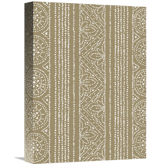 Global Gallery Daphne Brissonnet 'Batik II Patterns' Canvas Wall Art
