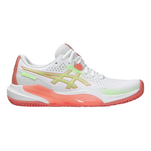 Tenis Asics Mujer Gel Challenger 15 Blanco Guava Padel blanco 24