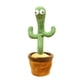 thumbnail image 3 of Puede bailar, el cactus tiembla con una escultura de arena de muñeca eléctrica, un juguete de peluche que puede aprender a hablar y cantar, regalo de cumpleaños, 3 of 3
