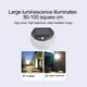 thumbnail image 5 of Iluminación Solar De La Cubierta Luces De Pared Redondas Luz De Inducción Solar Inalámbrica Al Aire Libre Para La Iluminación De Los Porches De La Escalera Del Camino Del Jardín Eigraketly HA038405-00, 5 of 6