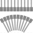thumbnail image 1 of unique 10 Pieces Diamond Bit Diamond Grinding Bits Head 1/8 8mm Cylinder Head Diamond For Most Tool Bit Gr, 1 of 5