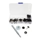 thumbnail image 1 of Kit de 20 Tornillos de Cierre Automático con Remache de de Marino, Kit de Tornillos Autorroscantes Negro, 1 of 9