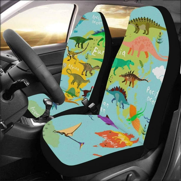Dinosaur car top seat cover