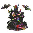 thumbnail image 4 of 2 Sets Scratch Art Kit Funny DIY Scratch Art Paper Scratch Art Pad for Halloween, 4 of 9