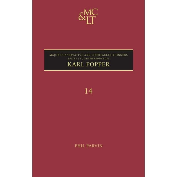 Major Conservative and Libertarian Think Karl Popper, Book 14, (Hardcover)