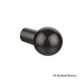 thumbnail image 4 of Allied Brass 1-1/4-in Cabinet Knob, Antique Pewter, 4 of 5