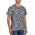 thumbnail image 5 of Rocae Daisies Flowers for Men's Moisture-Wicking Crew Tee - T-Shirt for Sports, Outdoor Activities, and Casual WearXX-Large, 5 of 9
