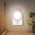 thumbnail image 3 of Lámpara de noche para bebé con toma de corriente, juego de 2 lindas lámparas de conejo con sensor crepuscular, luz de noche para dormitorio de maternidad, pequeña luz de pared para pasillo, lámpara d, 3 of 5