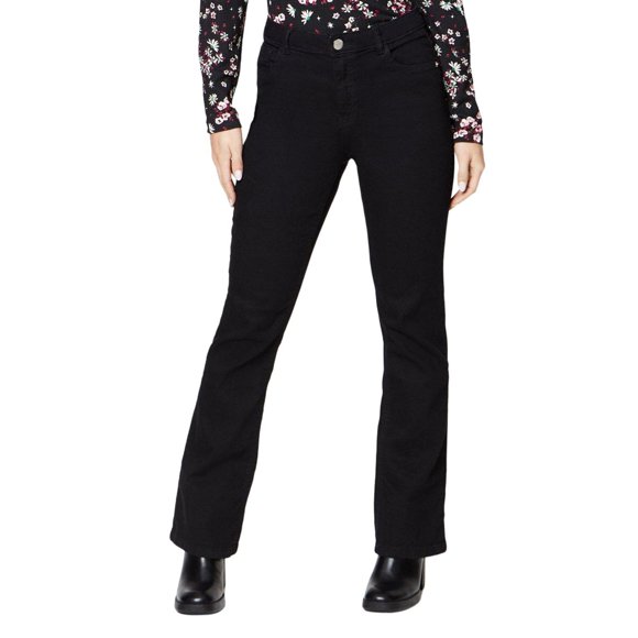 Dorothy Perkins Womens Comfort Stretch Petite Bootcut Jeans