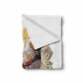 thumbnail image 2 of Rowan Soft Flannel Fleece Throw Blanket, Colorful Bird Flower and Rowan Shrubs on White Backdrop Display Botanical, Cozy Plush for Indoor and Outdoor Use, 50" x 70", Multicolor, by Ambesonne, 2 of 6