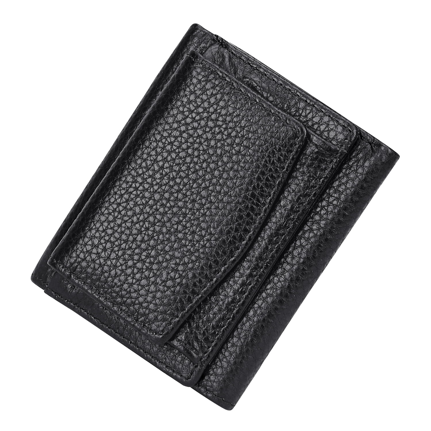 ALTOSY Genuie Leather RFID Wallet Coin Extra Capacity Attached Mini