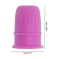 thumbnail image 2 of Unique Bargains 1 Pc Durable Cupping Facial Tools for Beauty Parlor Purple Silicone, 2 of 6