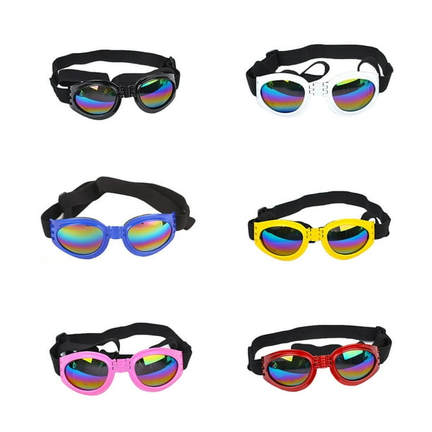 Foldable Dog UV Protective Sunglasses Goggles Pet Eye Pet Sunglasses Pet Wear Goggles Lenses with Adjustable Strap Walmart