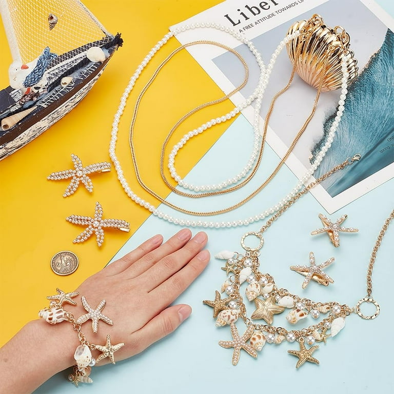 Mermaid Necklace Gold Costume Accessories Female Mermaid Necklace Gold Costume Accessories Female