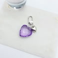 thumbnail image 5 of Fashion Heart Keychain Mobile Phone Charm Handmade Love Shaped Keyring Ornament Stylish Pendant for Bag and Backpacks, 5 of 9
