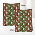 thumbnail image 6 of Honeii Santa Claus And Gnomes for Throw Blanket for Couch - Thick Blanket, Soft Fuzzy Plush Throw Blanket for All Seasons, Double Sided Blanket,50x60 In, 6 of 8