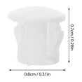 thumbnail image 2 of 100 Pcs Plastic Peg Board Plugs Hole Covers Fastener for Screw Holes in Furniture Machines Cabinets, 2 of 8