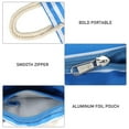 thumbnail image 3 of Wosthever Bolsa de vino de playa, bolsa de playa, bolsa de aislamiento térmico portátil para exteriores, bolsa enfriadora de vino, bolsa de Deportes acuáticos Bolsa azul + forro, 3 of 6