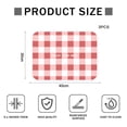 thumbnail image 2 of 3 pieces of Western food mats Simple household steak plate mats Hotel insulation non-slip coasters pvc placemats - 30*40cm, 2 of 5