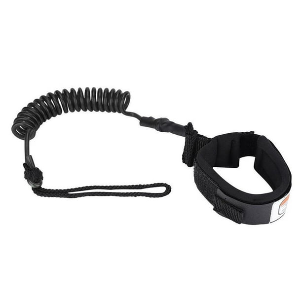 Worallymy Kayak Paddle Rope AntiLost Coiled Spring Leash Surfboard Leg