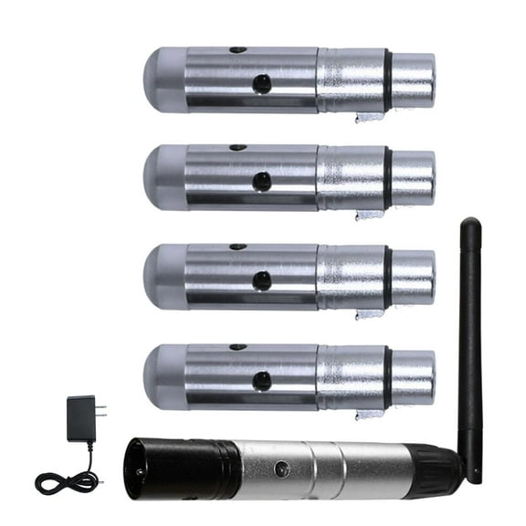 Blizzard Lighting wiCICLE XMIT & Skywire Wireless DMX Transmitter & (4) Receivers Package