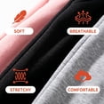 thumbnail image 2 of Girls Sweatpants Toddler 3Pack Jogger Pants with Pockets Soft Comfy Kids Clothes 3t-4t, 2 of 7