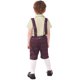 thumbnail image 4 of Kids Checkered Suspenders Set Oktoberfest Costume 3pcs Playful Oktoberfest Party Clothing Red L, 4 of 4