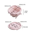 thumbnail image 3 of Bdday Foldable Foot Bath with Acupressure Points, Sturdy & Easy To Store Multi-Use Foldable Bucket for Soaking Feet, Great for Relaxation and Pain Relief, 3 of 3