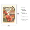 thumbnail image 2 of Gas Heating (Chauffage par le Gaz) - Vintage French Advertising Poster c.1900s - Fine Art Matte Paper Print (Unframed) 24x32in, 2 of 4