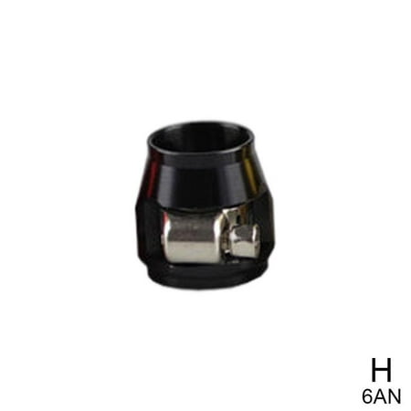 

1 pcs Anodized AN Aluminum Hose Finisher Clamp T7I7